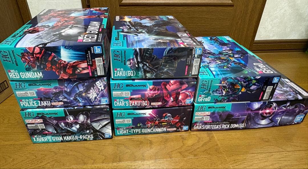 HG　ガンプラ　ジークアクス　8点　まとめ売り