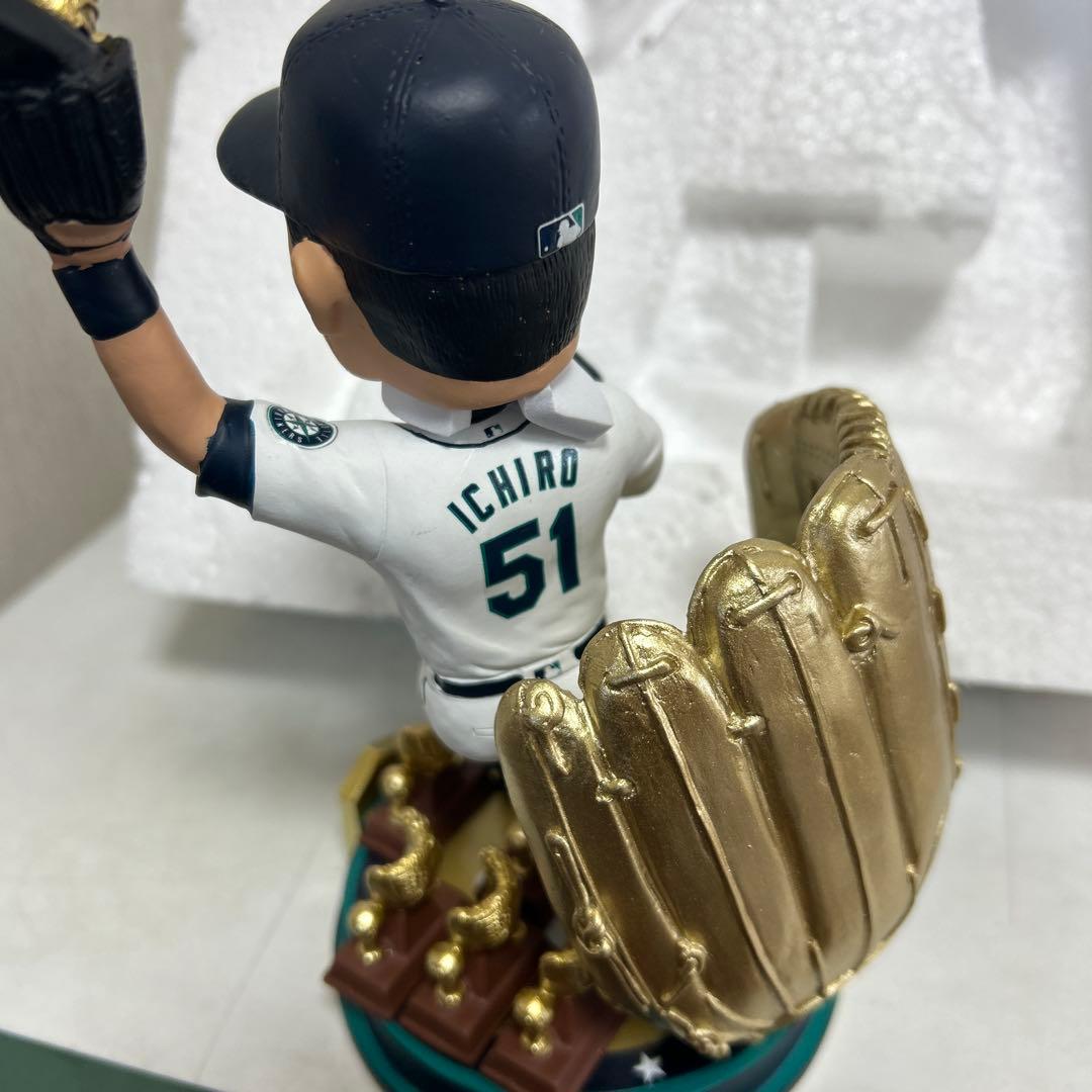 世界151体限定！イチロー球団認定ゴールデングラブ賞、ボブルヘッド人形➕ギフト有