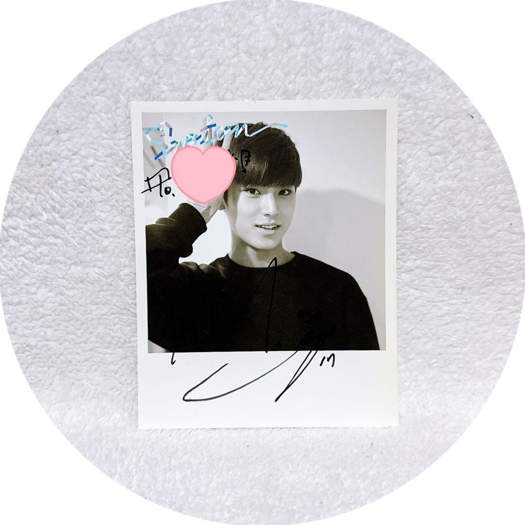 ミンギュ love&letter 直筆サイン入り ポストカード