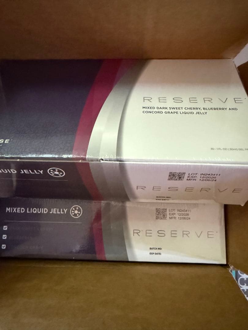 JEUNESSE　RESERVE　ジュネス　リザーブ　3箱