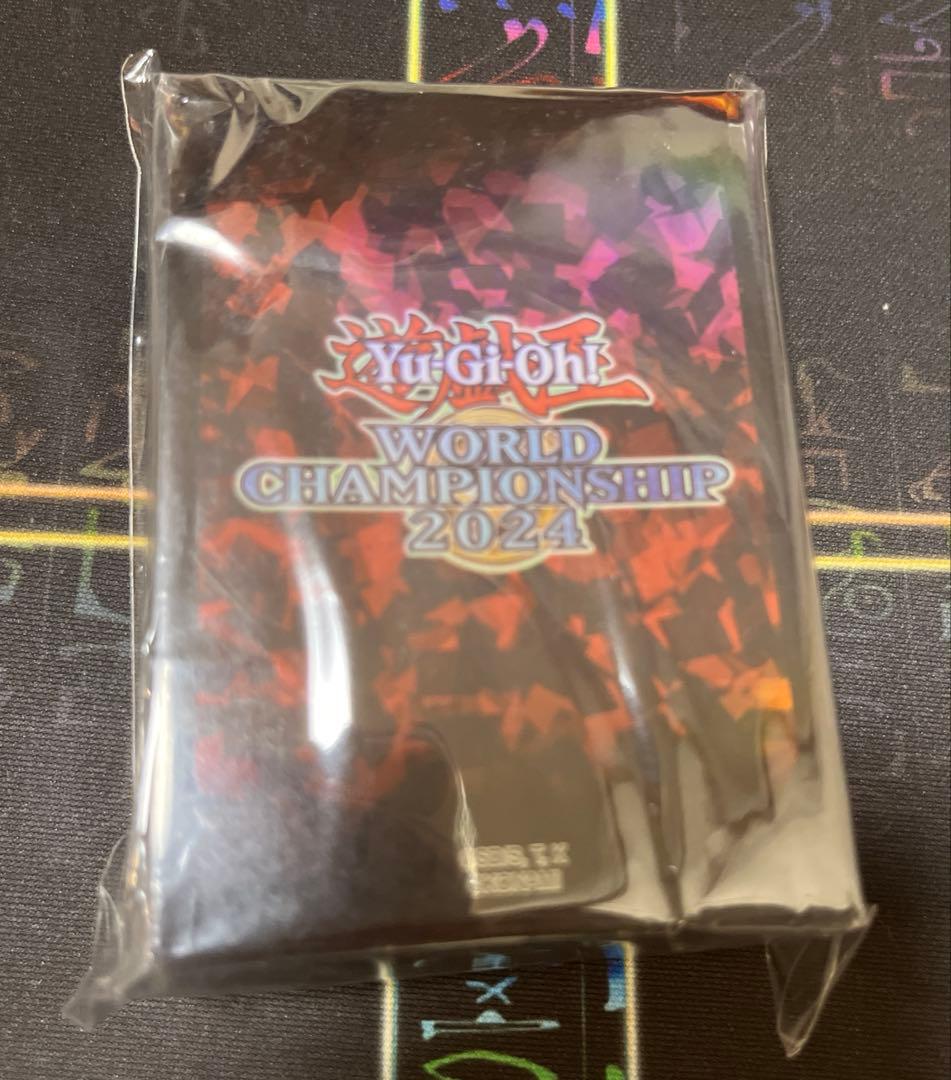 遊戯王WCS2024 スリーブ 赤 世界大会 100枚 未開封