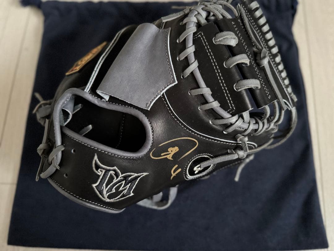 40個限定森友哉直筆サイン入りグローブ