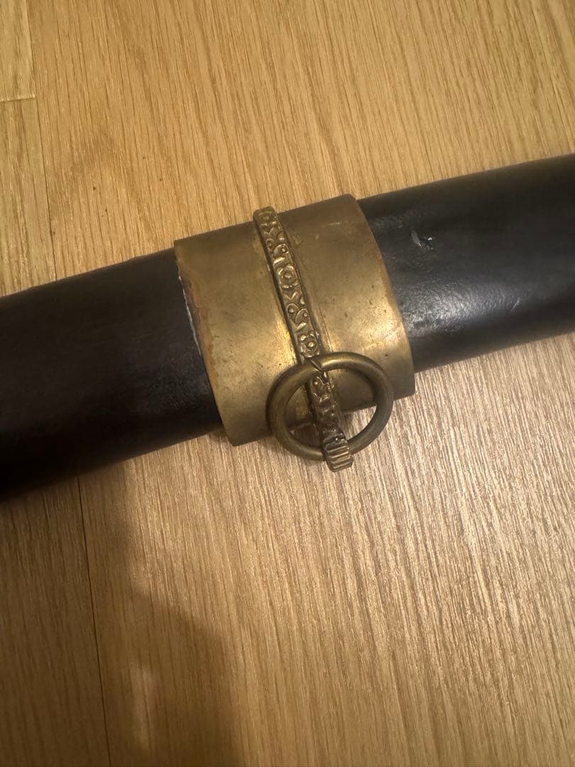 【鞘付き】ベリーダンス用 ソード（シミター）頭上静止用加工済・ヒョウ柄装飾