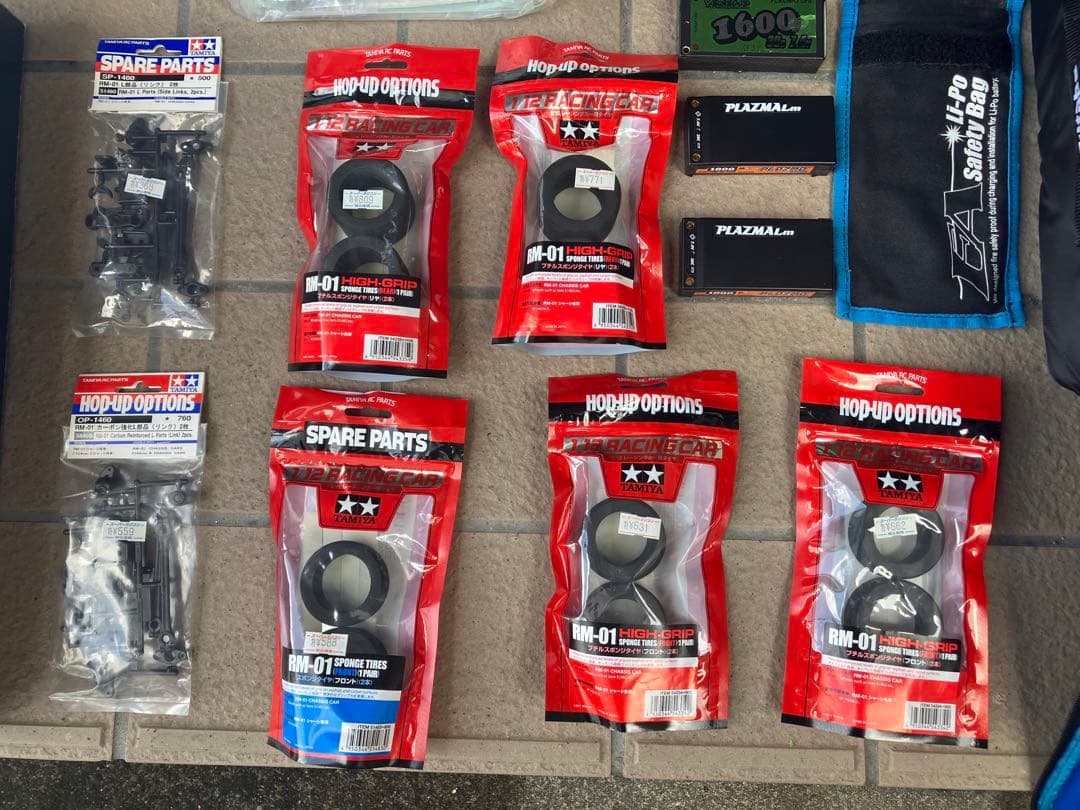 タミヤRM-01X メカプロポフルセット パーツ多数付属