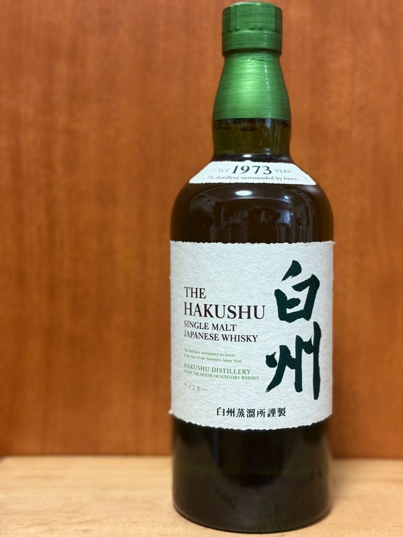 白州 シングルモルトウイスキー 700ml 43% サントリー　whisky