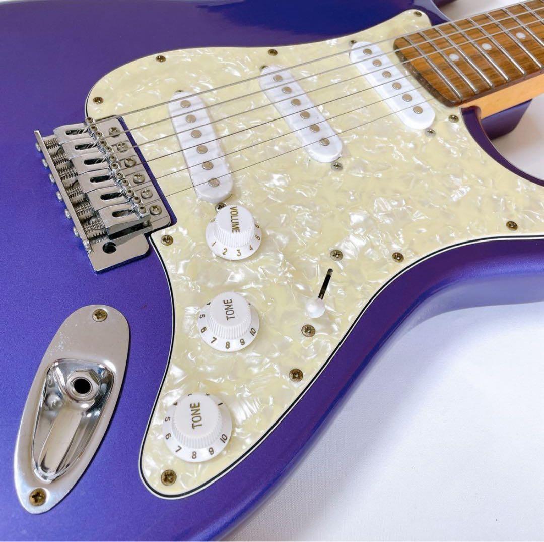 【期間限定値引】Mavis ストラトキャスタータイプ　 エレキギター パープル