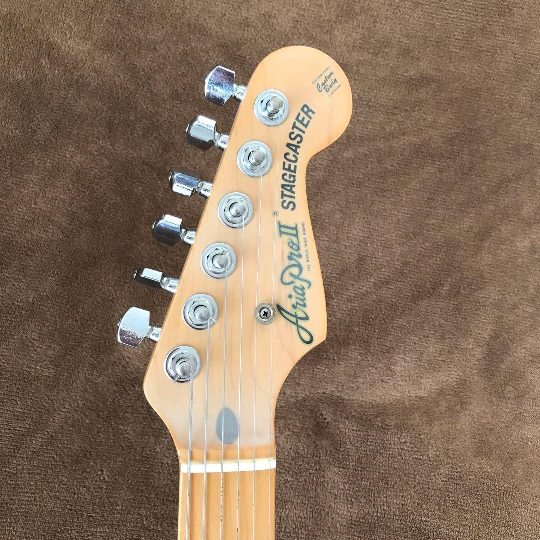 売り切り！Aria Pro2 Stagecaster エレキギター ナチュラル