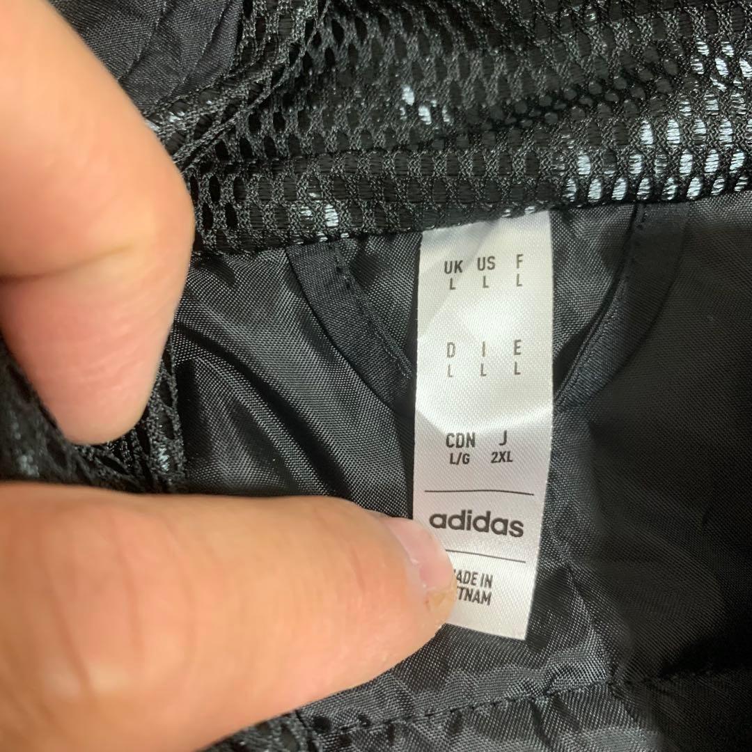 美品USA購入品adidasアディダスLAGALAXYベンチコート2XL