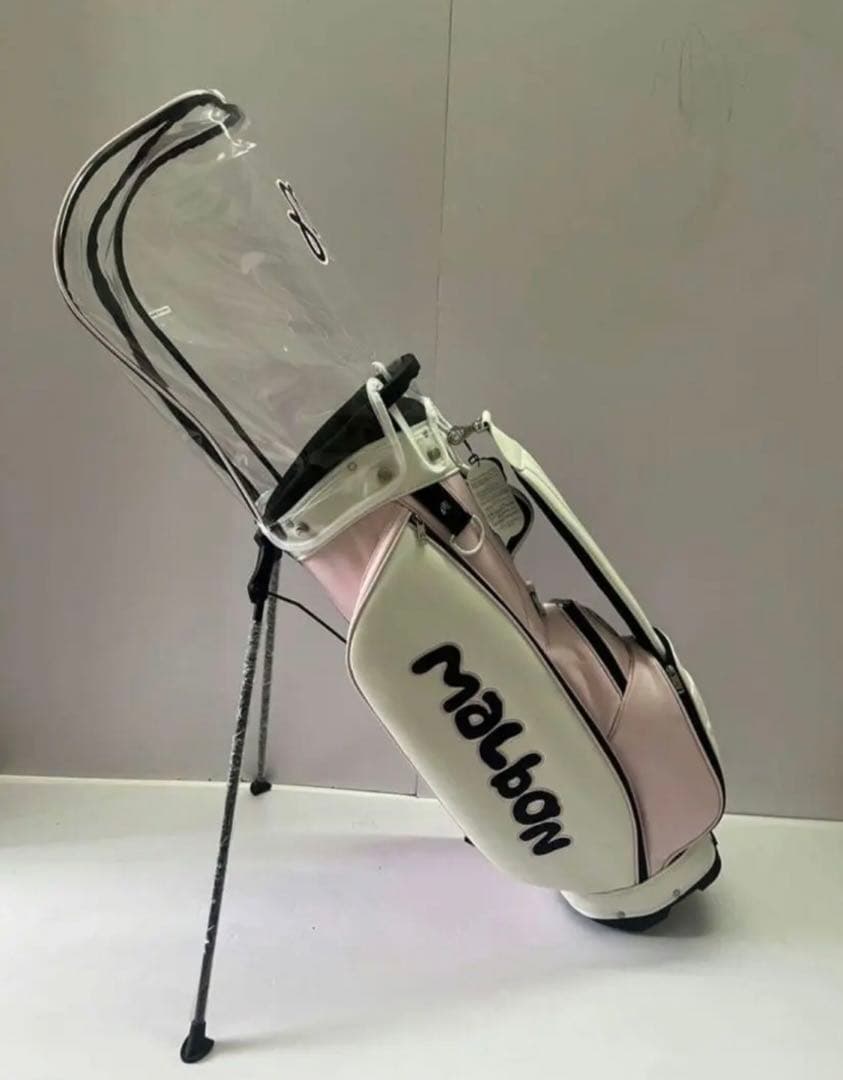 マルボンゴルフ キャディバッグ  malbon ピンク