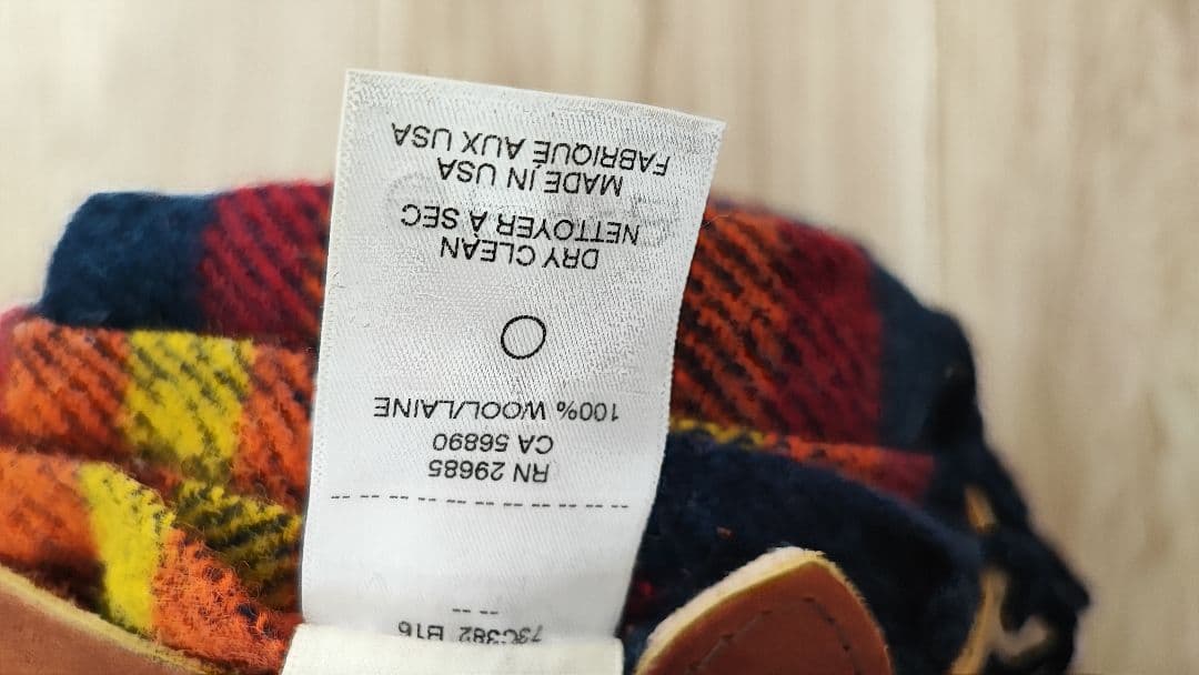 ペンドルトン　ウール100％　ブランケット