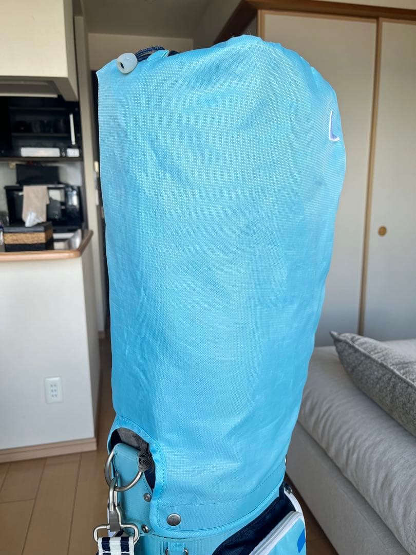 良品キャロウェイ　カートキャディバッグ　　レディース軽量コンパクト8.5型 水色