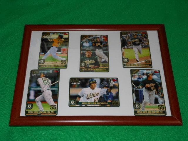 大幅値下げ❤️松井秀樹ホームランカード通算500号オークランドアスレチックス６枚
