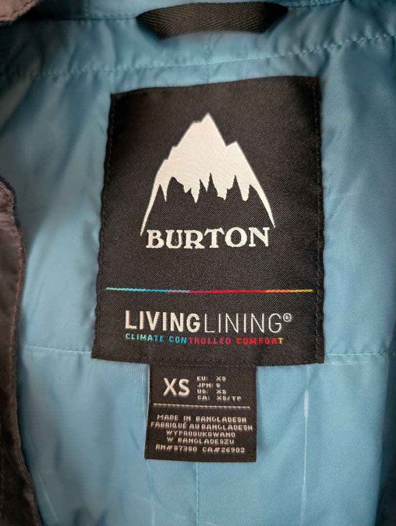 【上下セット】バートン　メンズ　スキー スノボ ウェア S