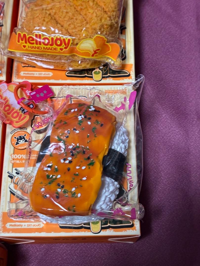 Mellojoy スクイーズ　和食シリーズセット