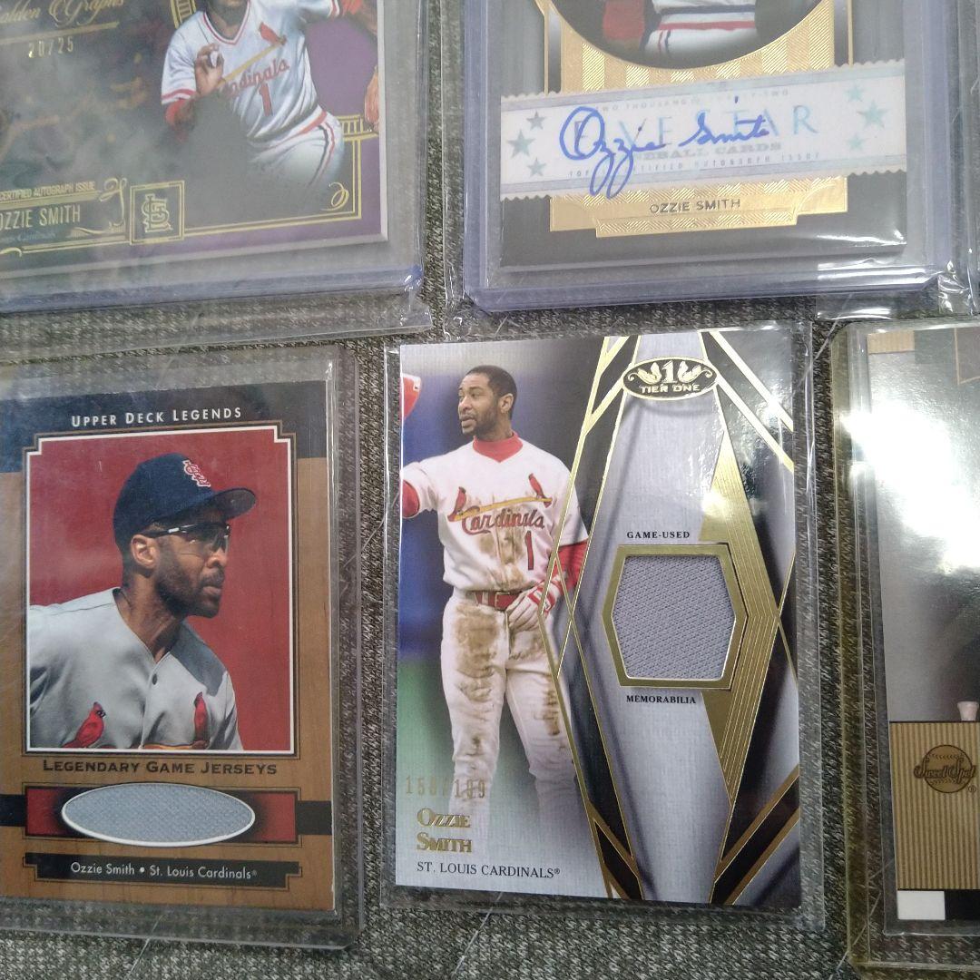 MLB オジースミス（サイン・ジャージ）　カード