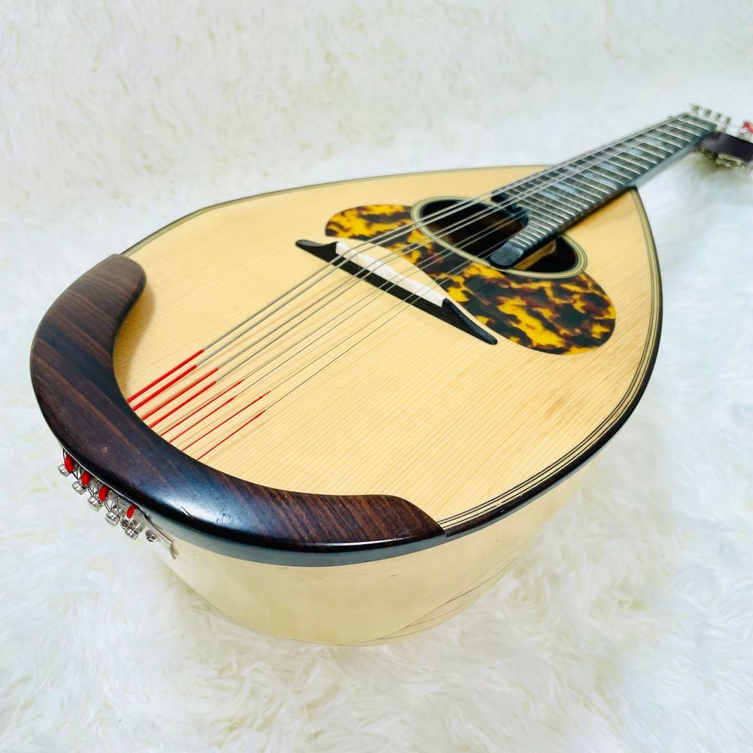 美品　宮野厚志　マンドリン　M-2 ミヤノアツシ　手工　中位モデル　ケース付き