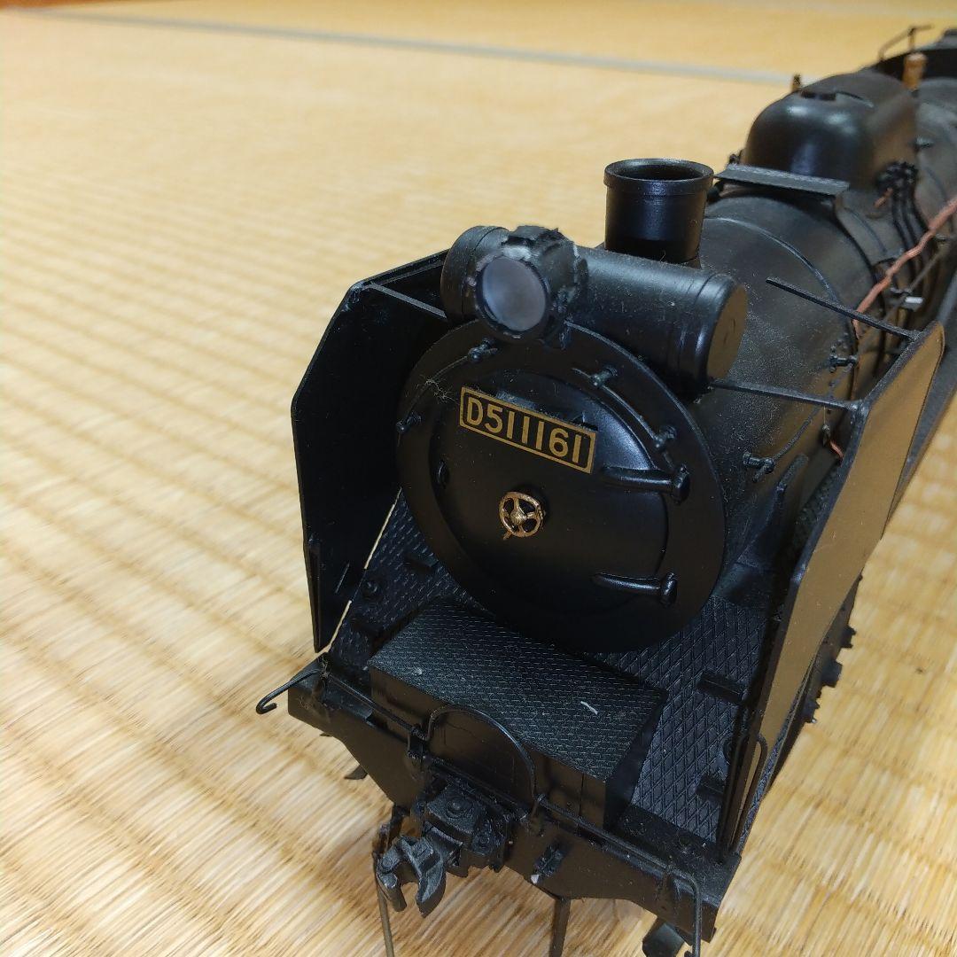 蒸気機関車模型(D51161)