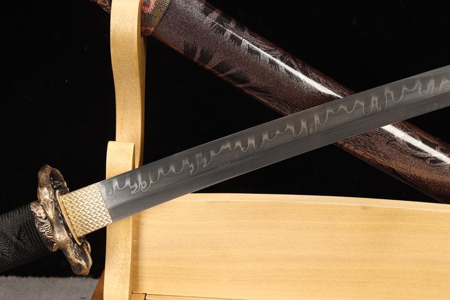 精品銅装T 10焼刃『云龍』 日本刀 模造刀 居合刀 斬馬刀 龍泉剣 清剣