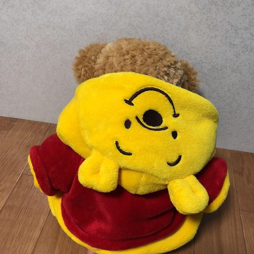 ダッフィー  プーさんの服のぬいぐるみ
