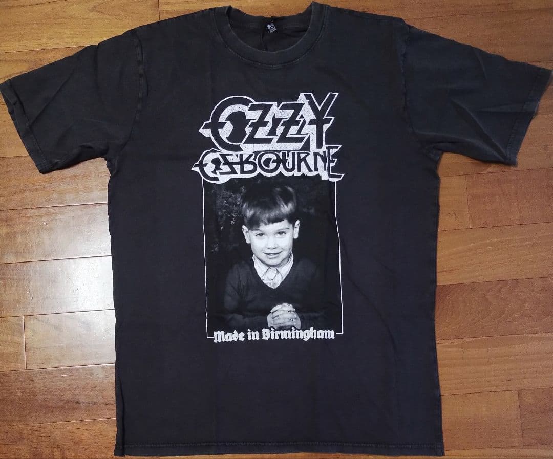 オジー・オズボーン 誕生日記念 メイド・イン・バーミンガム Tシャツ L相当