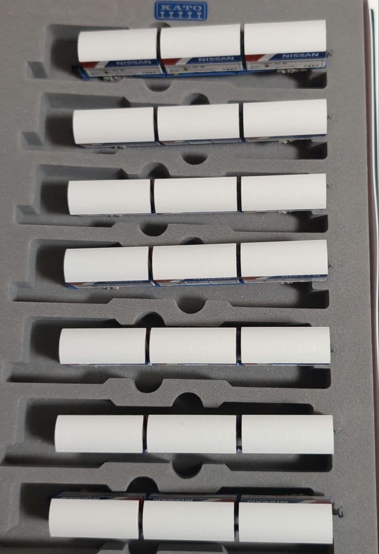 KATO Nゲージ NISSANコンテナ 7両セット　中古品