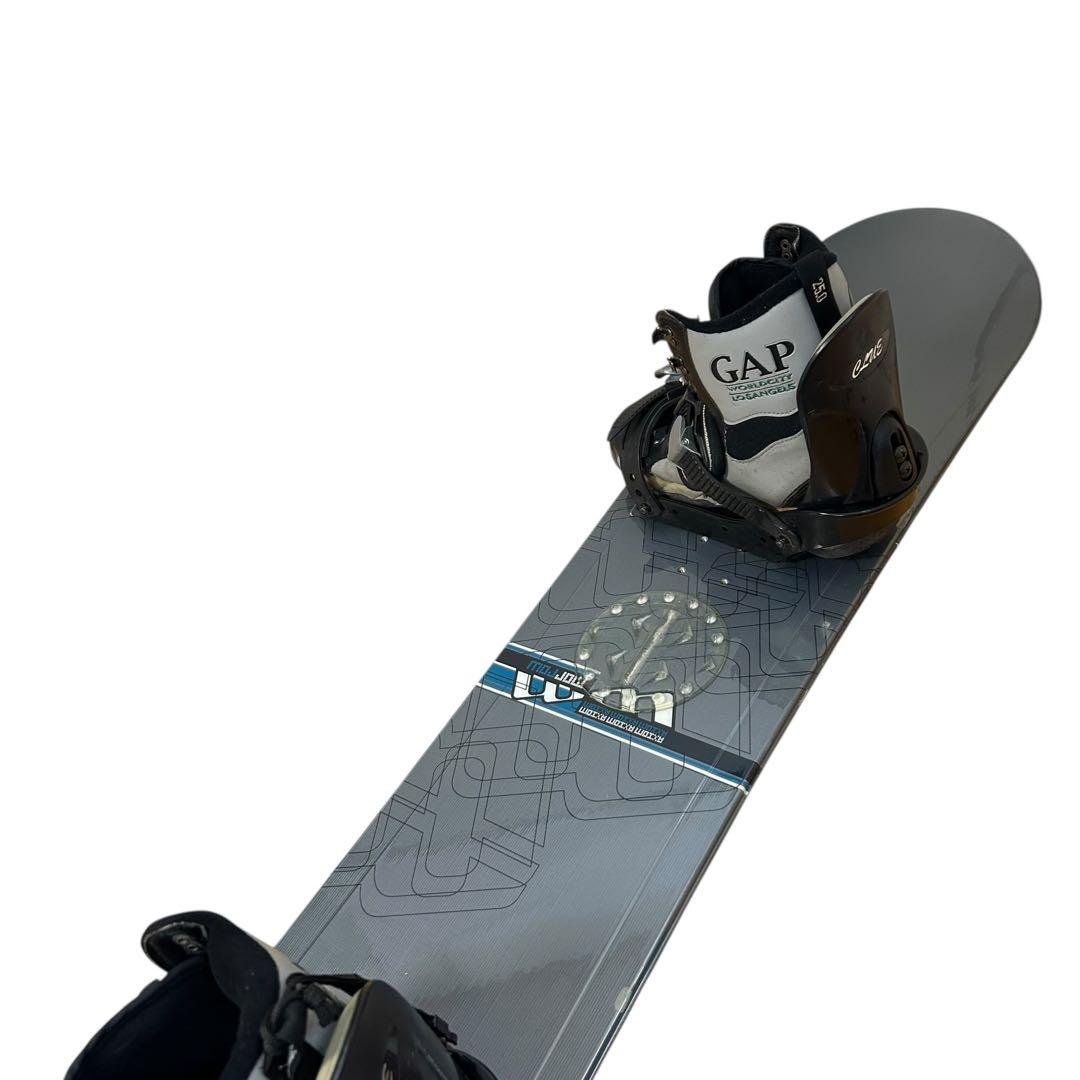 ①3点セット◆バインディング CLUE ブーツ GAP morrowスノーボード