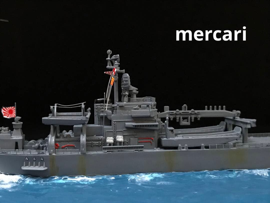 1／700 海上自衛隊輸送艦みうら LST-4151 ジオラマ仕上