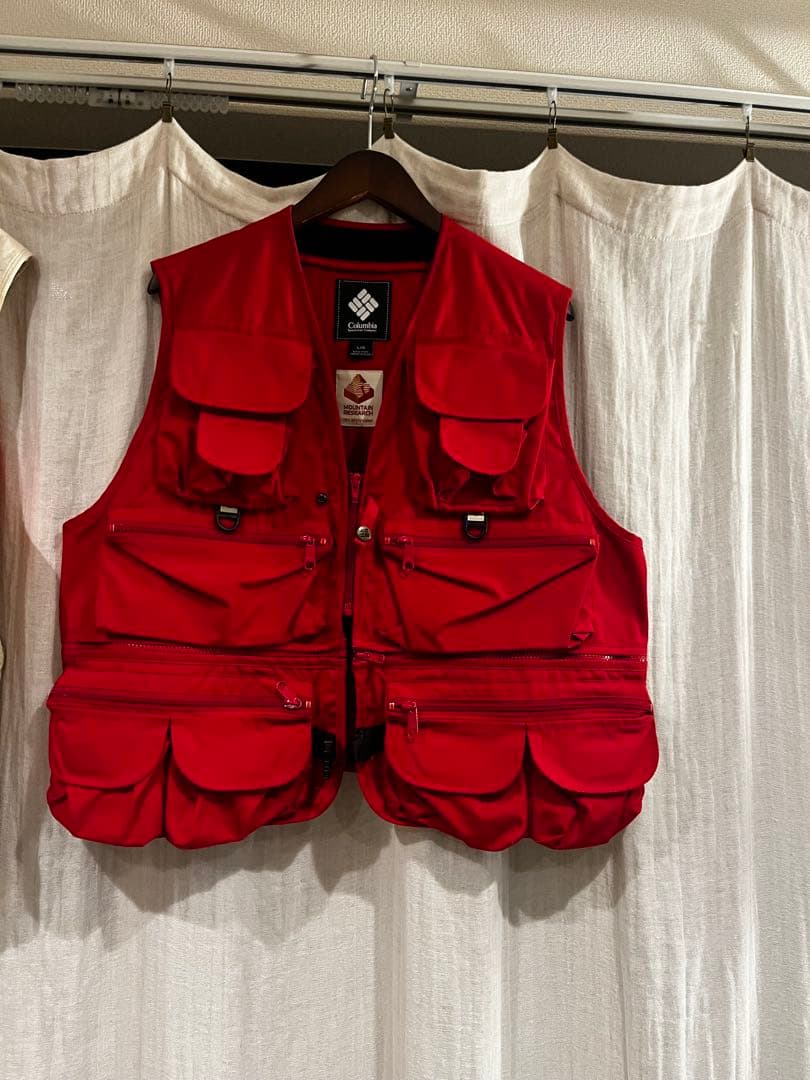 コロンビア×マウンテンリサーチ　フィッシングベスト　Colombia