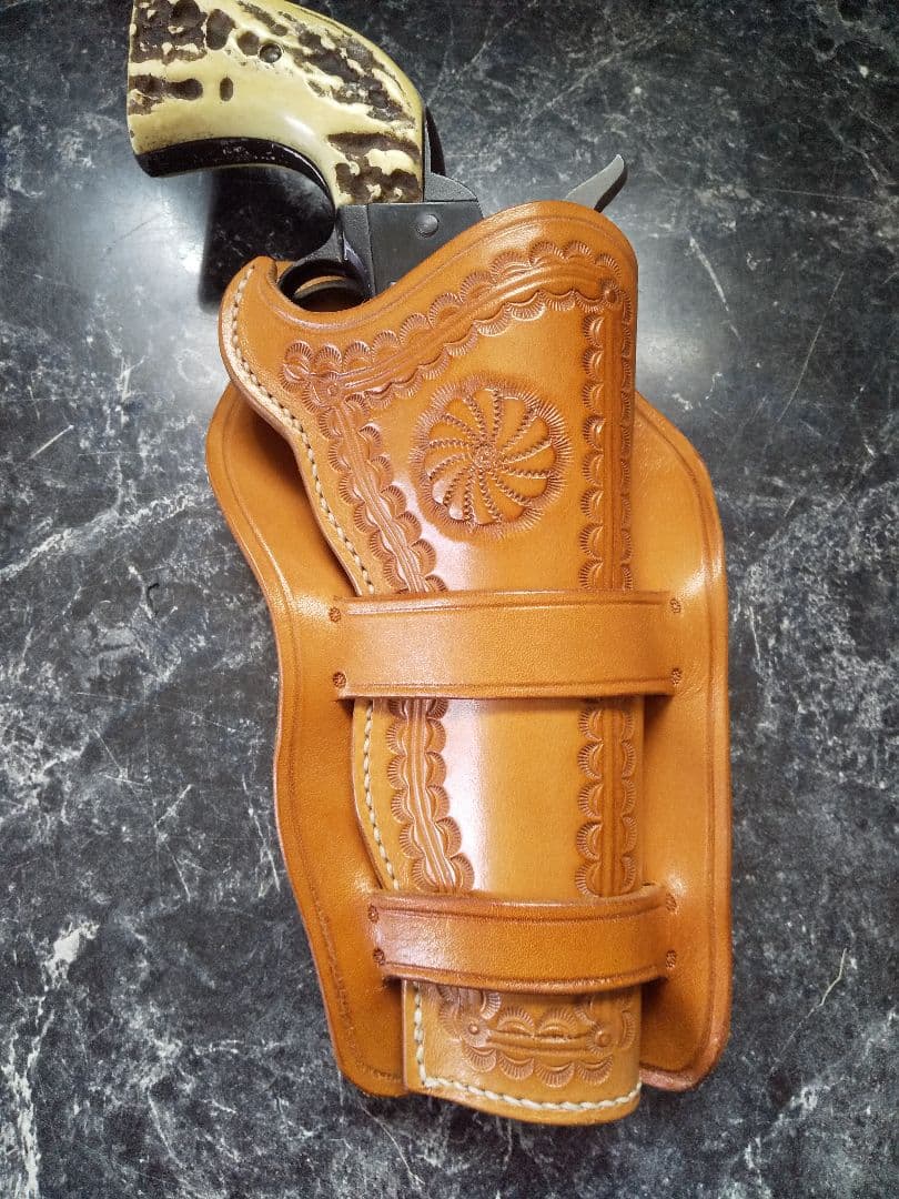 オールドタイプシャイアンホルスターSAAピースメーカー用 本革