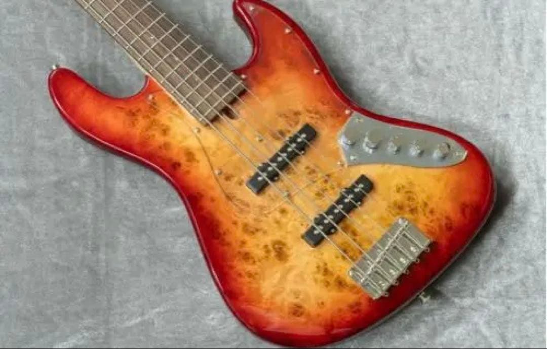 1/5まで５弦ベースBacchus / WJB5-BP/Act RD-B