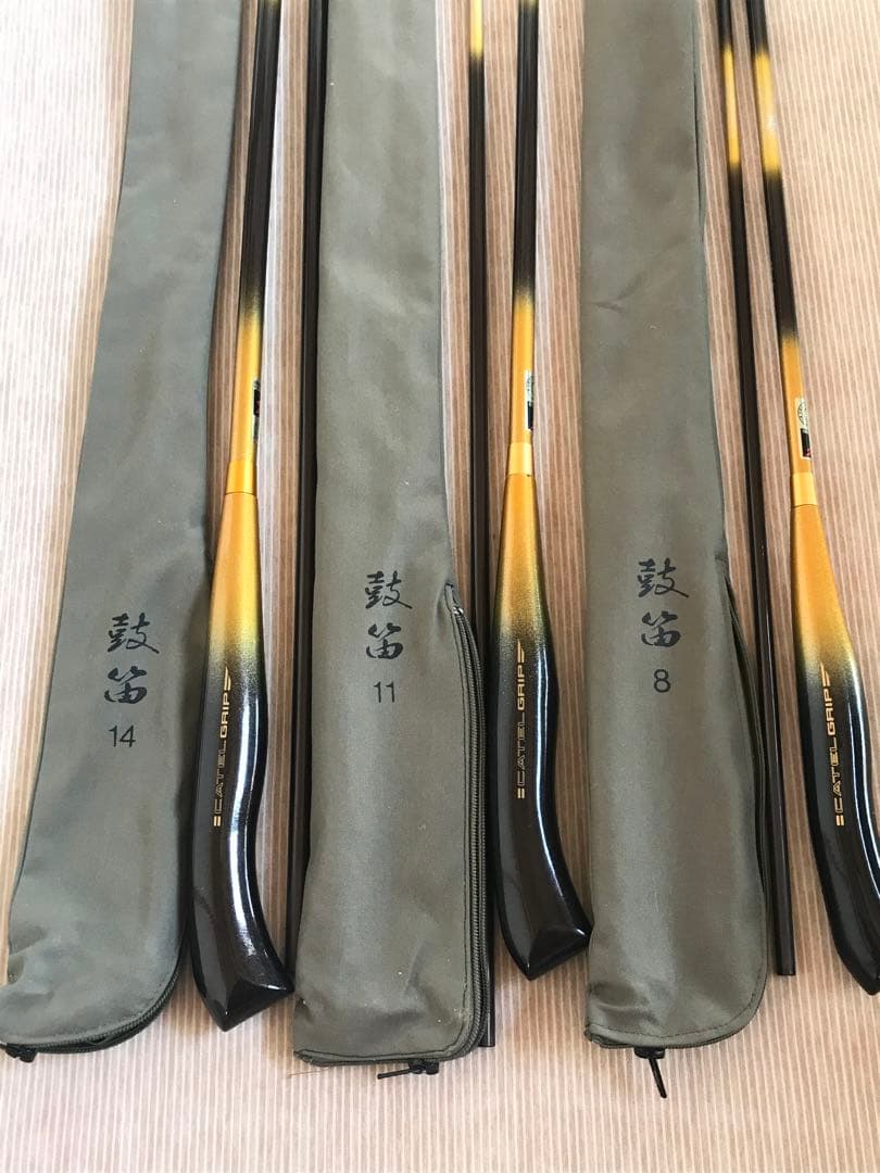 ヘラブナ竿　希少　オリンピック　インストラクター鼓笛　3本