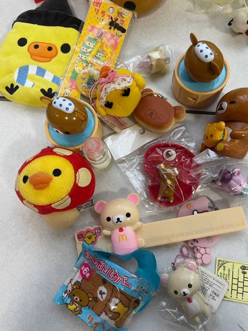 リラックマ　コリラックマ　キイロイトリ　ぬいぐるみ　まとめ売り