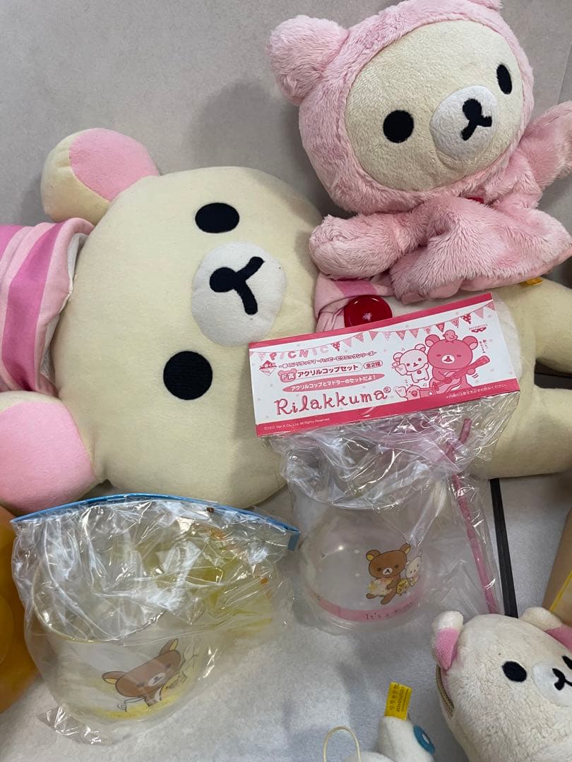 リラックマ　コリラックマ　キイロイトリ　ぬいぐるみ　まとめ売り