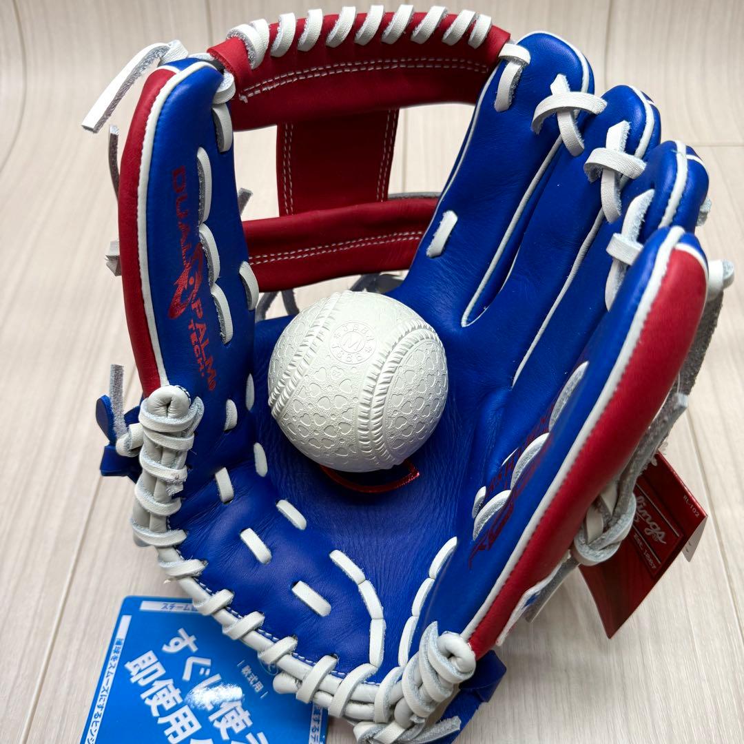 ローリングス　一般軟式ハイパーテックMLB TEAM　カブス　内野手用