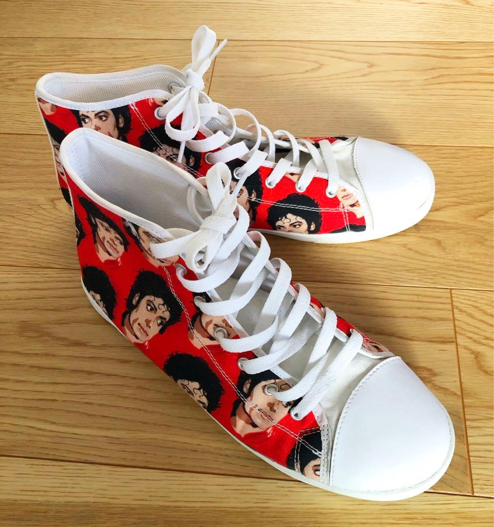 Michael Jackson ハイカットスニーカー 28cmマイケルジャクソン