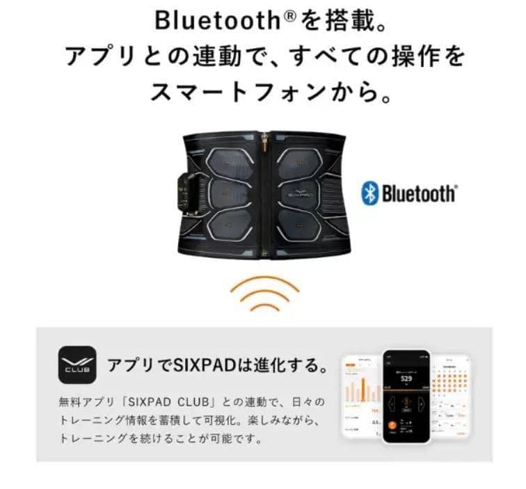 最安値【新品】LLサイズ　シックスパッド パワースーツコアベルト EMS