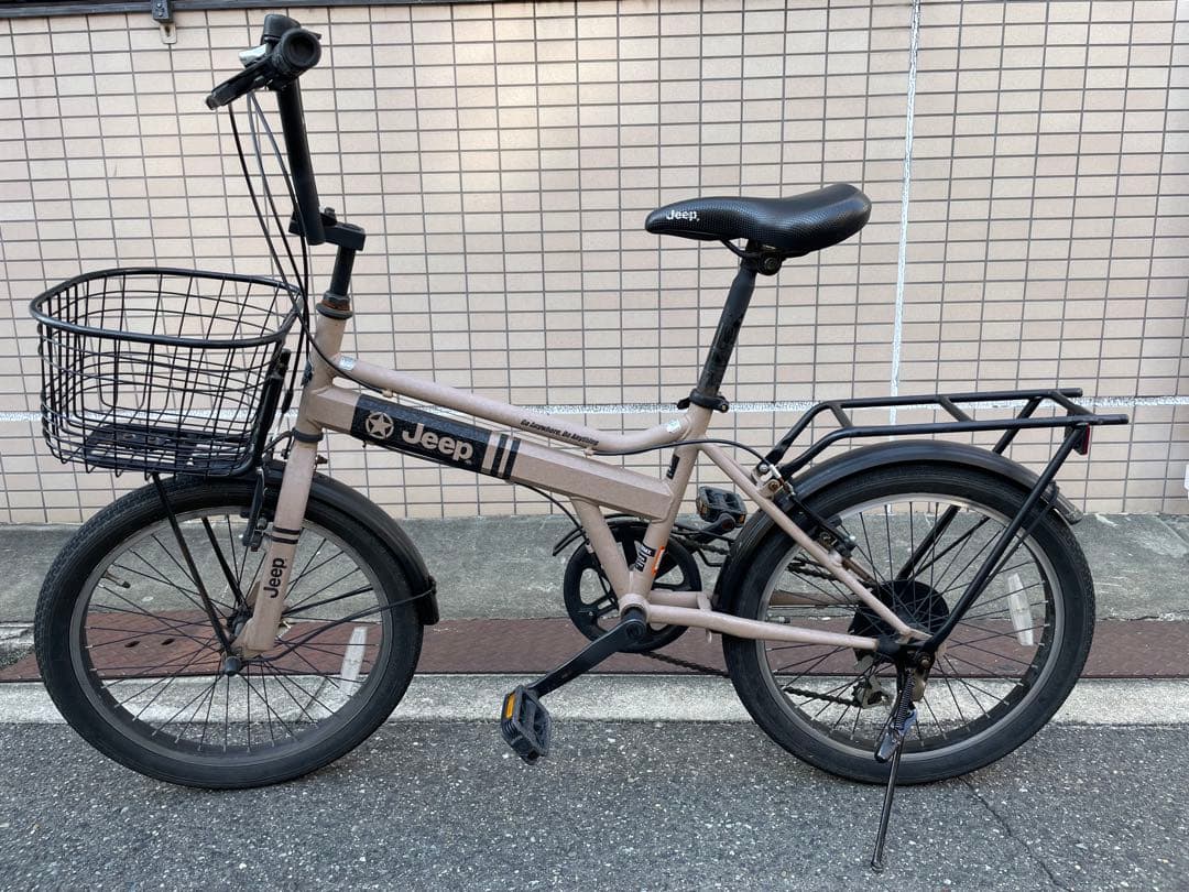 「大阪市内で引取」Jeep JE-206MX（20インチ ミニベロ／6段変速）