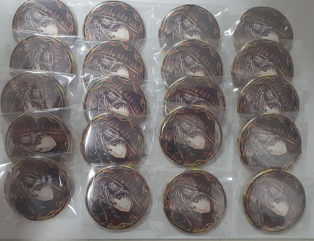 ベリアン　缶バッチ あくねこ