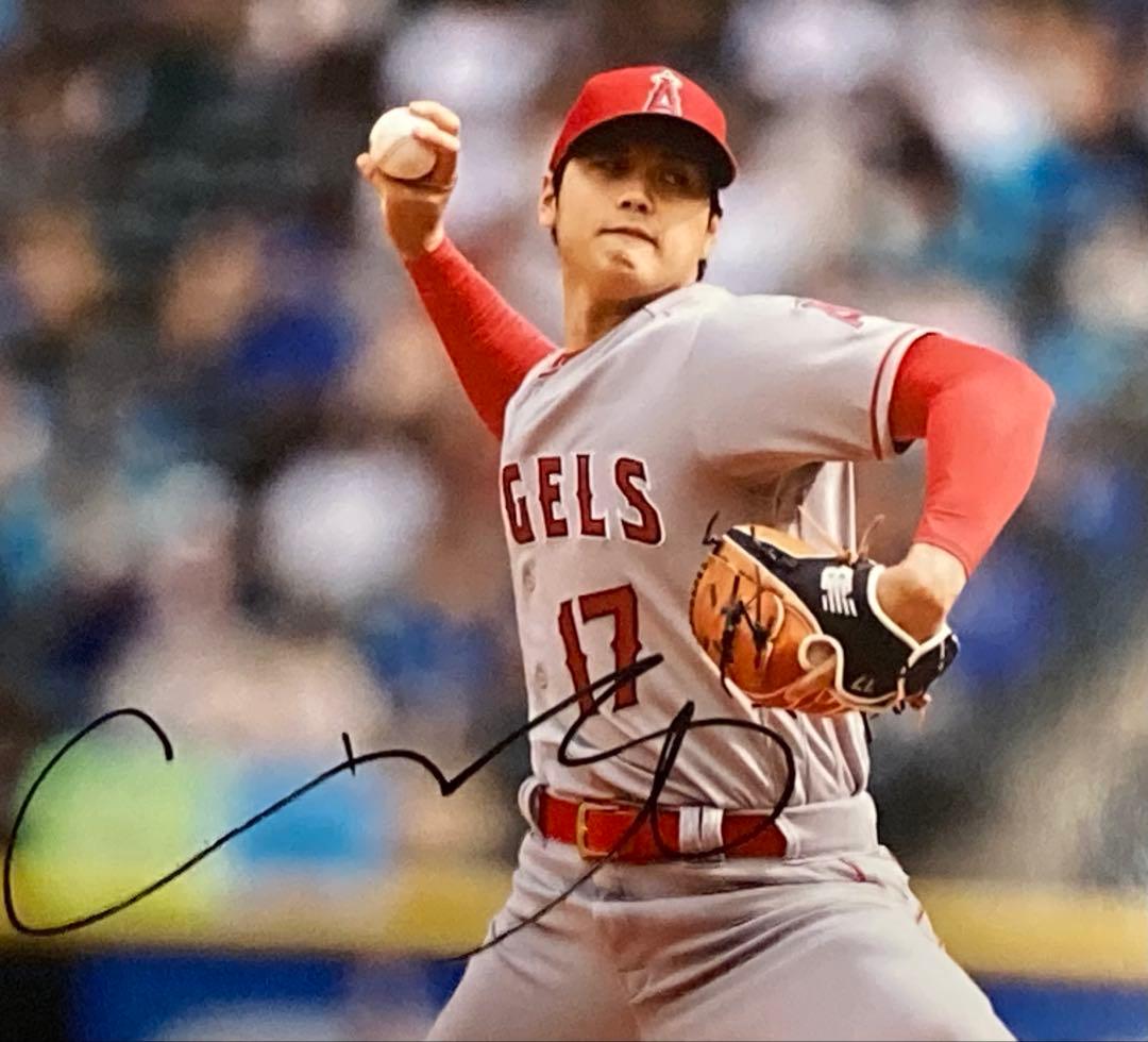 に*ん様 超希少/全米/市場価格/暴騰/メジャー/大谷翔平/直筆サイン入り /本