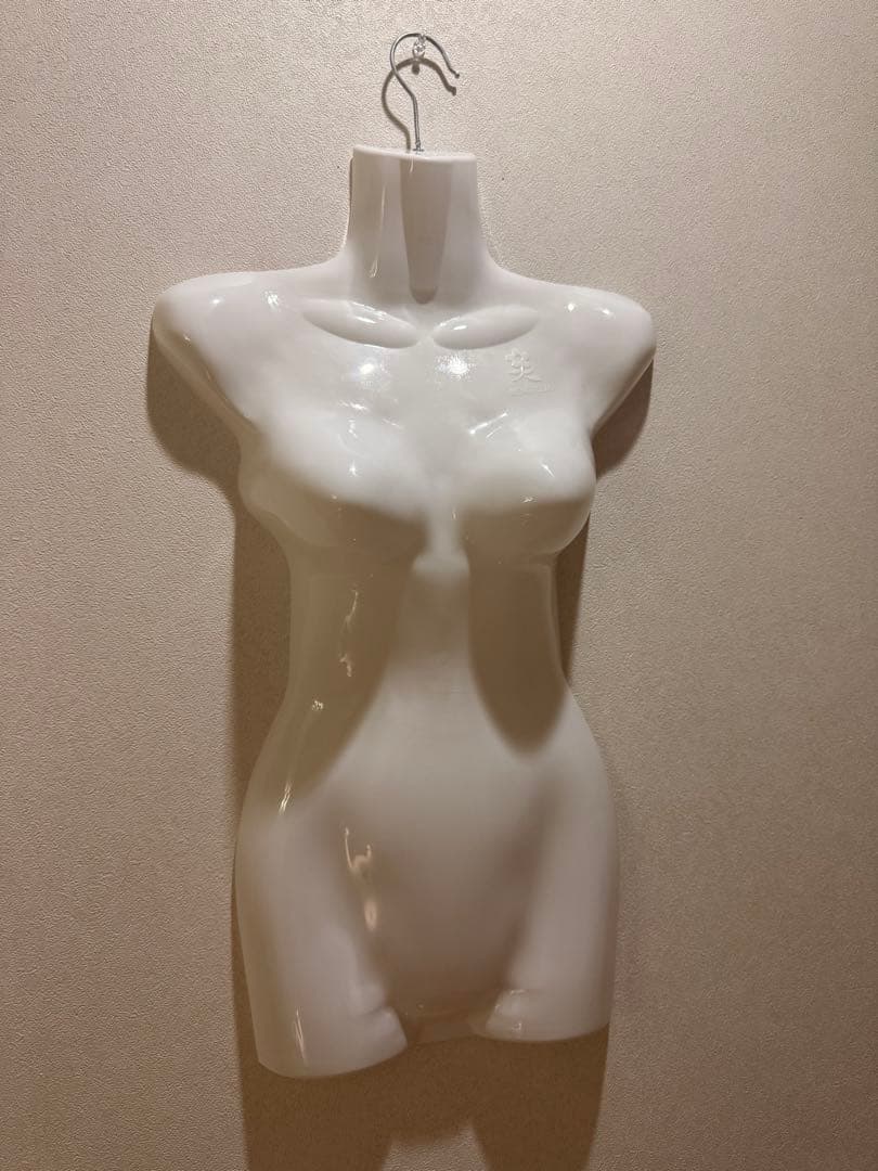 女性用ボディマネキン ホワイト24個セット