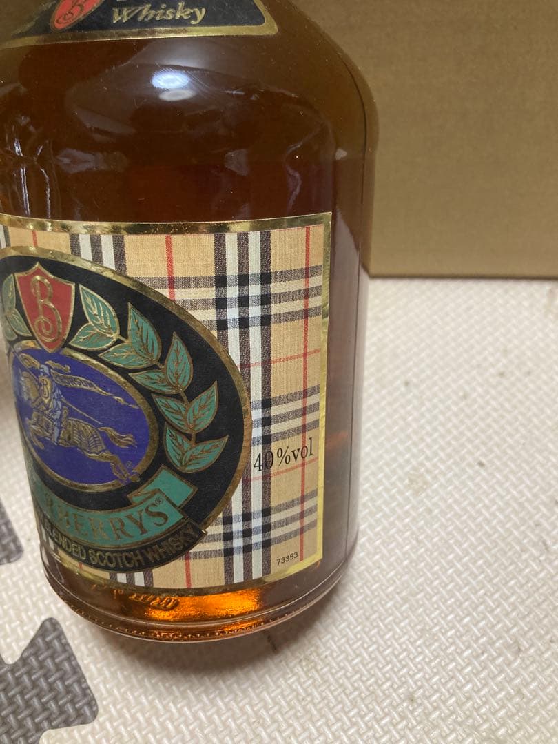 BURBERRYS プレミアムスコッチウイスキー 700ml オールドボトル