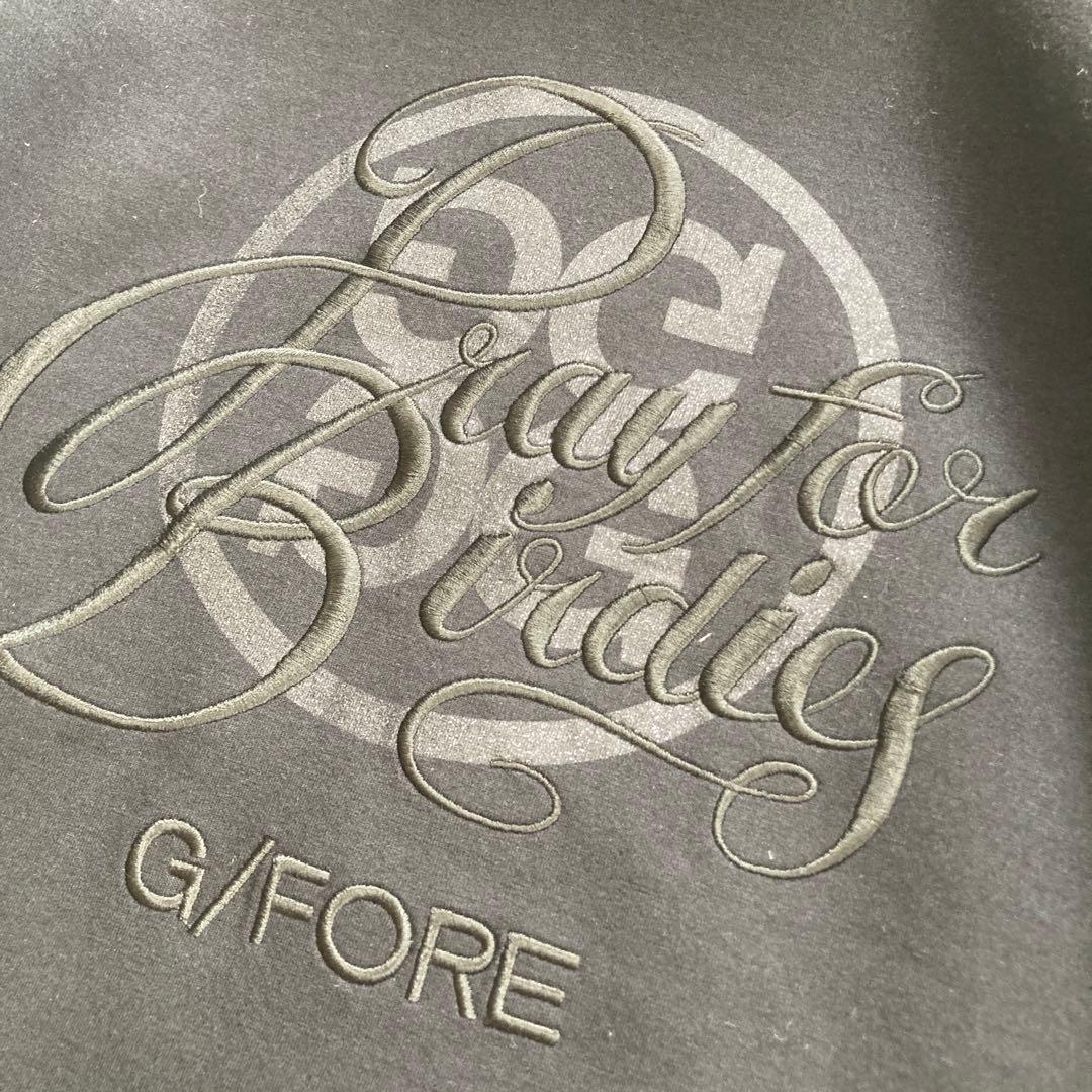極美品・近年モデル✨G/FORE　ゴルフウェア　ジップアップパーカー　ロゴ　S位
