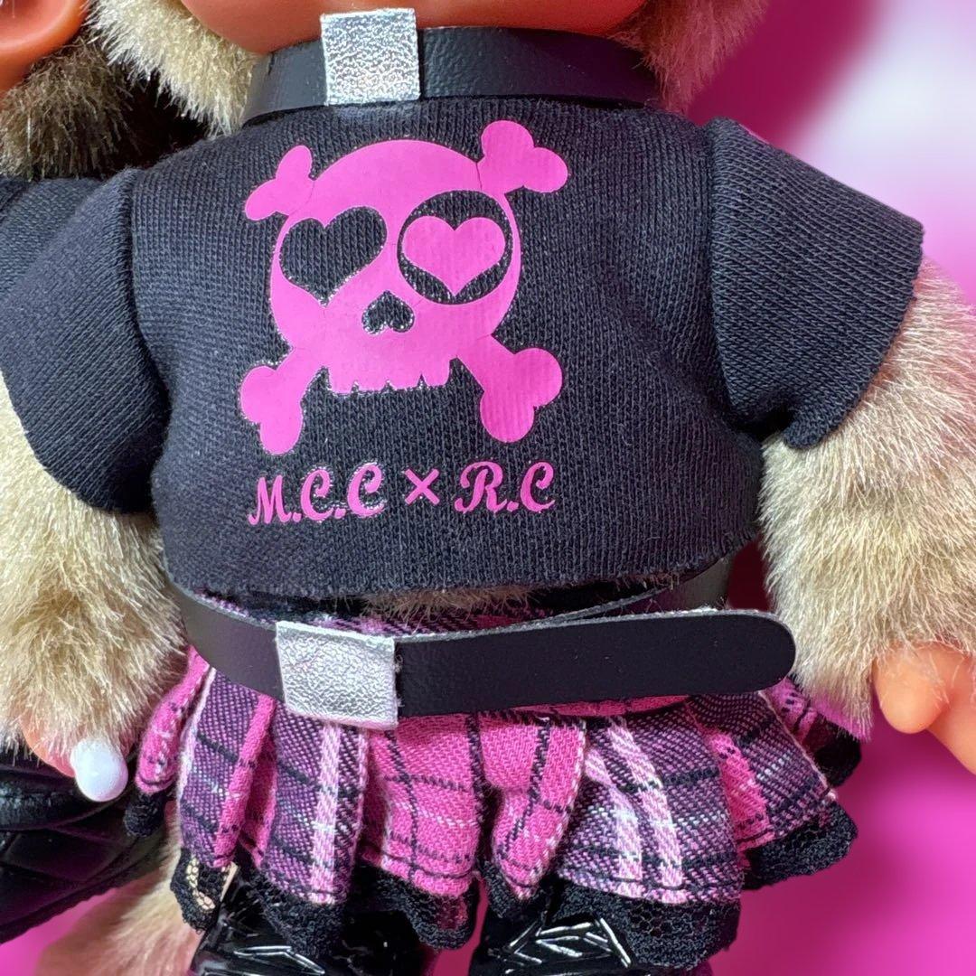 新品 ラブリーパンク モンチッチ ペア monchhichi 582