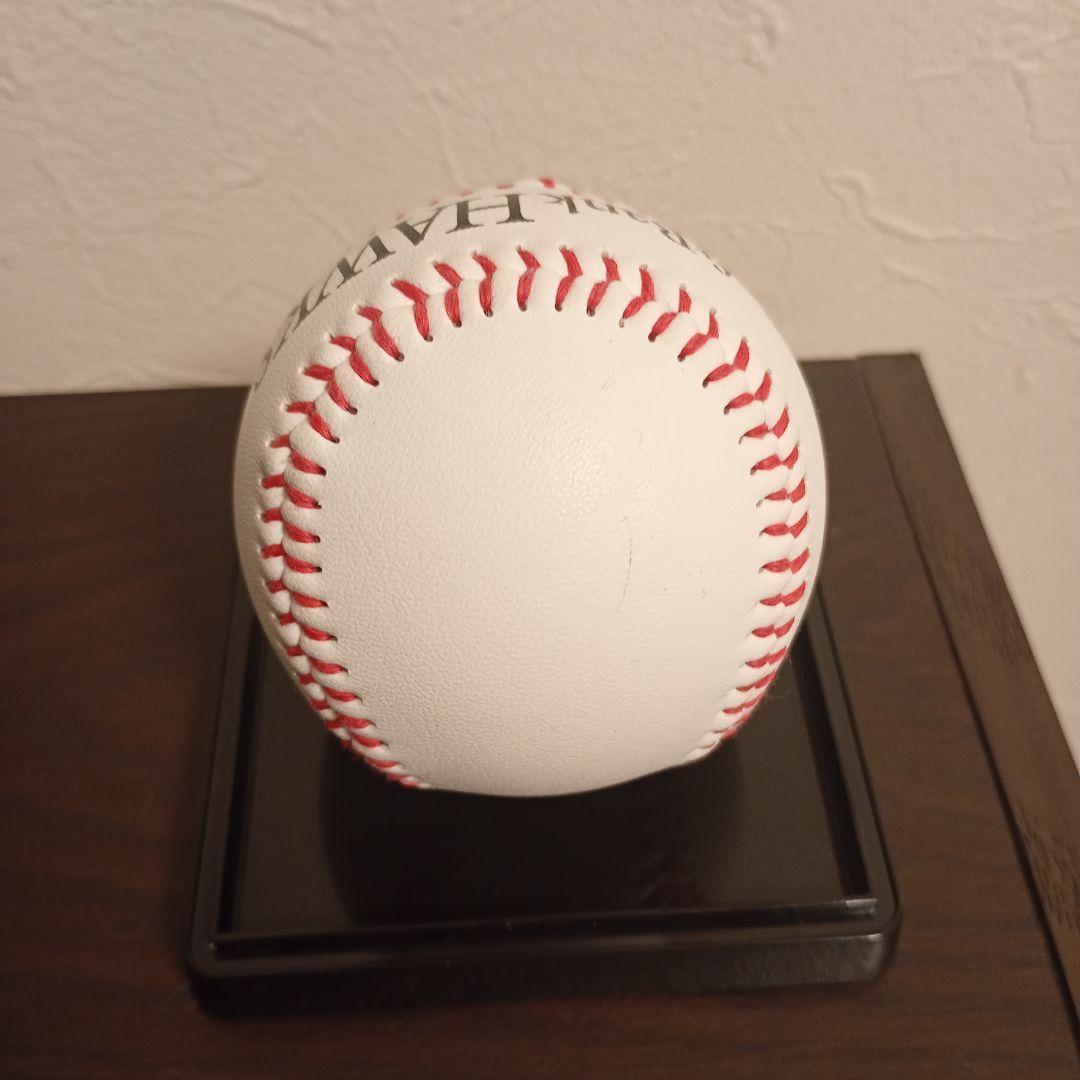 直筆サインボール #32柳町逹選手（投げ込みボール）