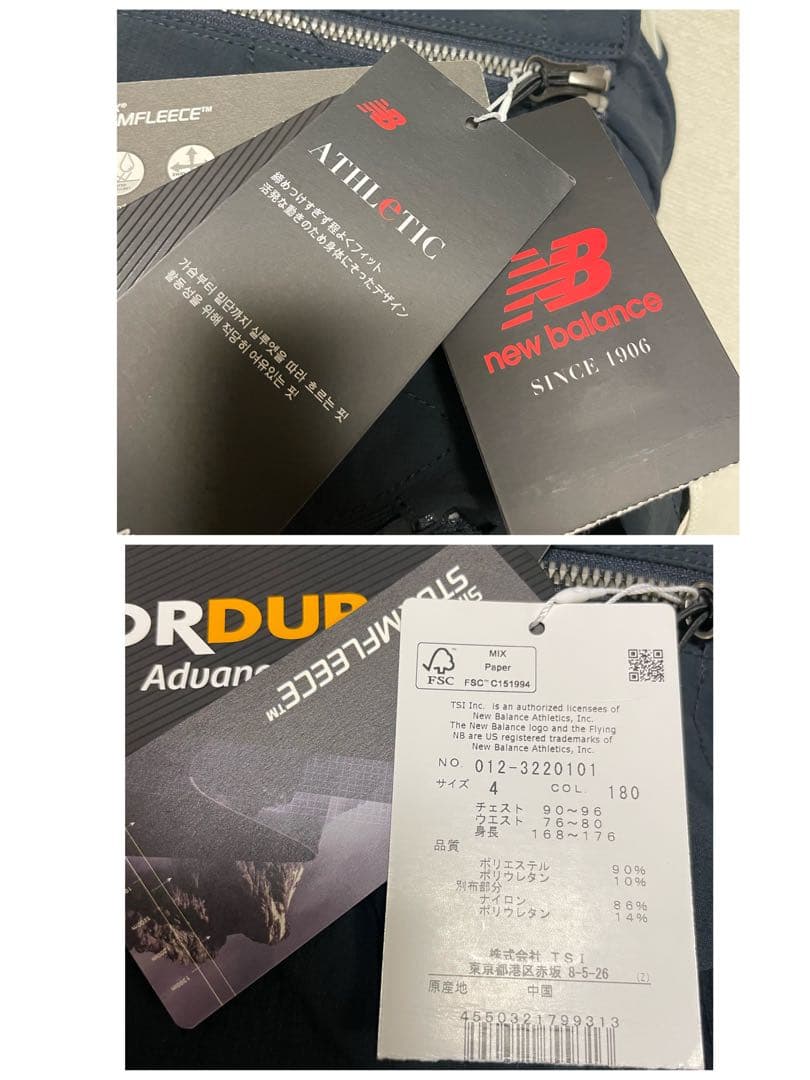 ★新品タグ付 セットアップ★ ニューバランスゴルフ フーディー&ロングパンツ