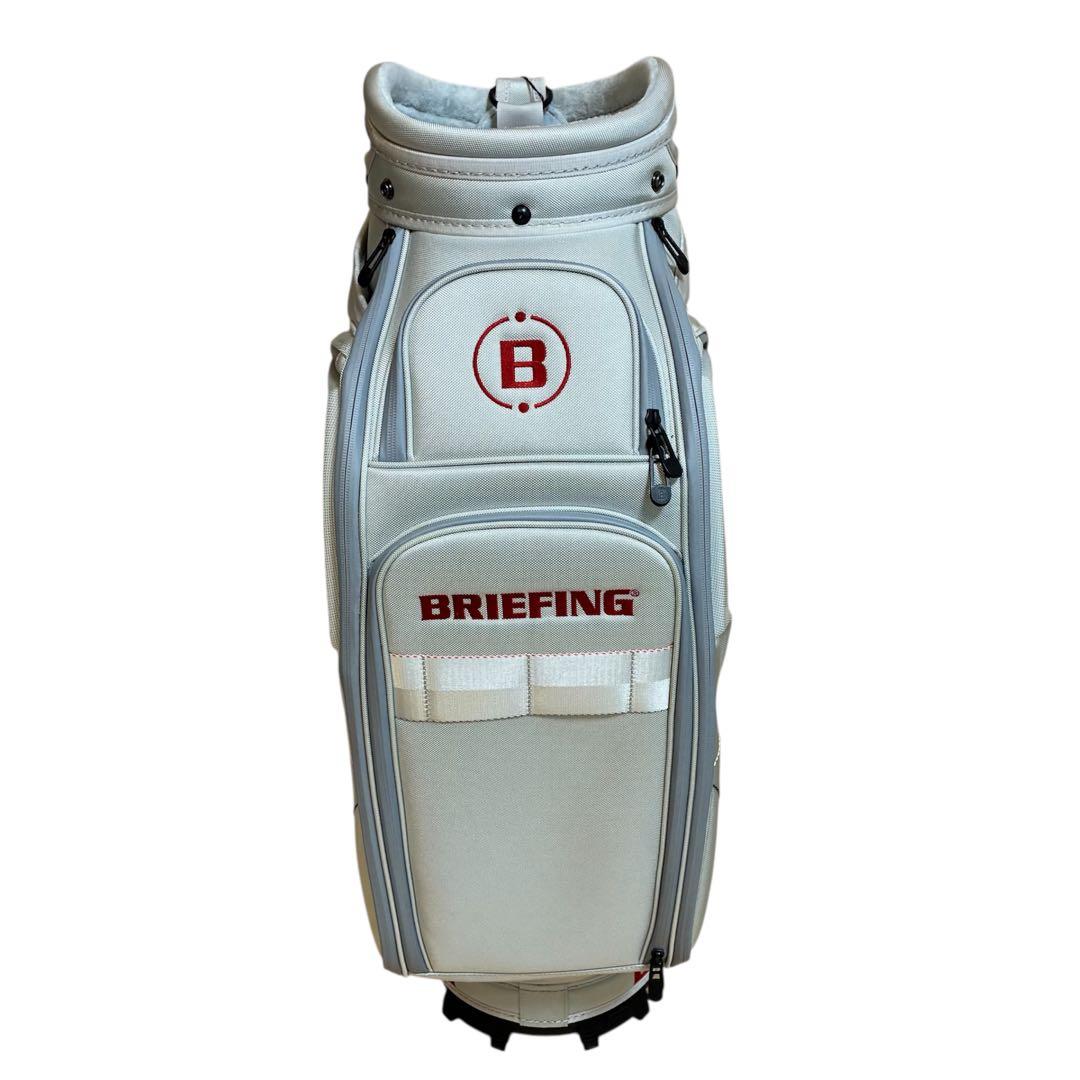 【新品】ブリーフィング キャディバッグ CR-3 #04 PRO シルバー