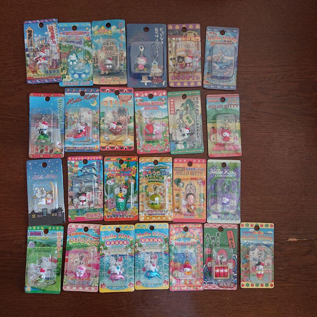 ハローキティ　ご当地キティ　ストラップ　まとめ売り　80点