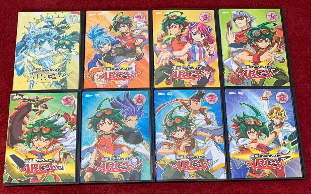 遊☆戯☆王 ARC-Ⅴ DVD 全37巻　遊戯王アークファイブ