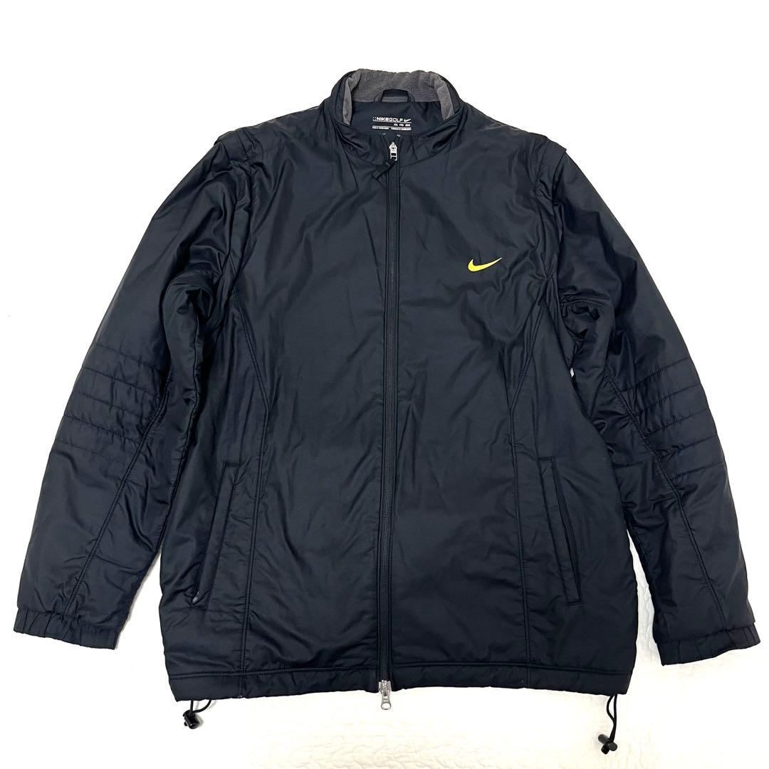 NIKE GOLF ナイキ ゴルフ 中綿 2WAY ジャケット 2XL ブラック