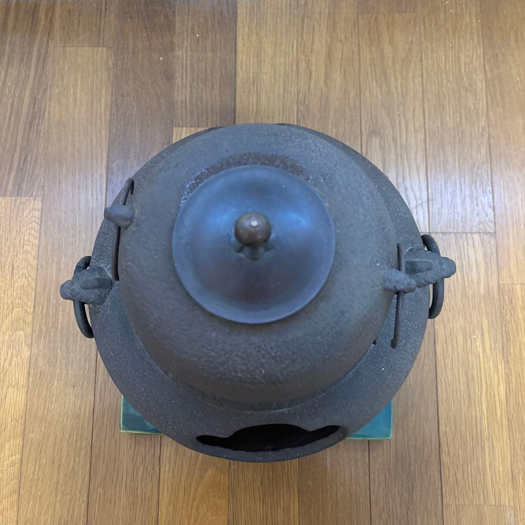 茶釜 風炉　＆　茶釜台